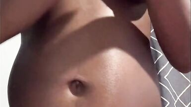 Masturbating and Oiling my body and feet after a shower - 6 image