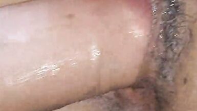 concentrating on her pussy while I fuck her - 7 image