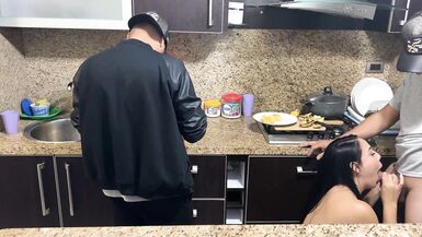 My Wife must pay the House Debt with her Body while I Cook next door and Listen to how NTR Enjoys it - 4 image