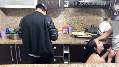 My Wife must pay the House Debt with her Body while I Cook next door and Listen to how NTR Enjoys it - 9 image