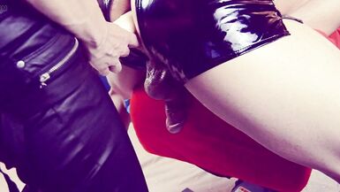 TAMPON in his ass after hard PEGGING... no CUM this time!! - 9 image