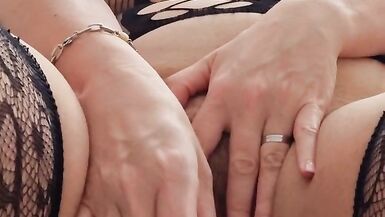 Busty amateur milf masturbating in sexy body - 14 image
