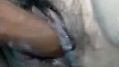 sexy hot bbw gets pleasure from her new sex toy a thick brown dildo that squirts cream out of her cute shaved pussy - 14 image