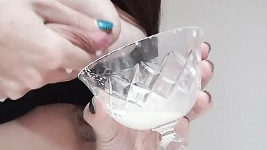 Pouring a glass of milk - 11 image