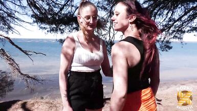 Arianna and Angelina, cunnilingus, rimming and threesome fucking - 6 image