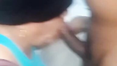 Milf stepmom gives better cock sucking than her daughter - 15 image