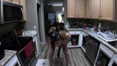 DIRTY KITTY plays with BUTT PLUG TAIL!!! - 1 image