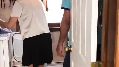 Mature MILF Fucks Neighbor Boy - 5 image