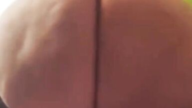 Bbw shakes her huge oily booty for her boyfriend - 7 image