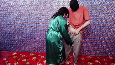 Stepson Seducing Fucked with her Mature Stepmom - 3 image