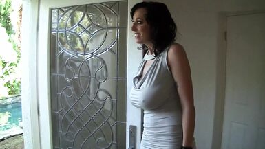 Alia Janine tosses the salads of Christian as he fucks her - 1 image