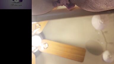 a video of me eating out my wife and using a toy on her, and her fisting me and using a huge inflatable toy on me - 9 image