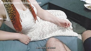 Mature Woman Visits Student House English Subtitles - 3 image