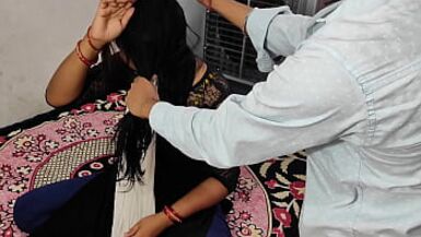 StepSister-in-law fed food with her milk to her stepbrother-in-law Hindi video - 1 image
