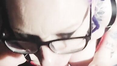 POV Cock sucking bbw milf real British Couple - 12 image