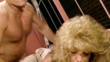 Cock sucking slut gets huge dick in her ass and warm cumshot on her face - 12 image