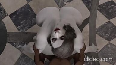 Lady Dimitrescu joue avec son papa de la BBC