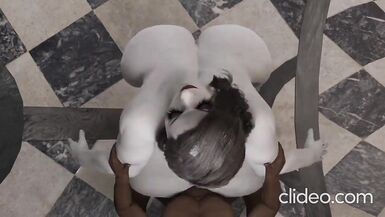 Lady Dimitrescu plays with her BBC daddy - 11 image