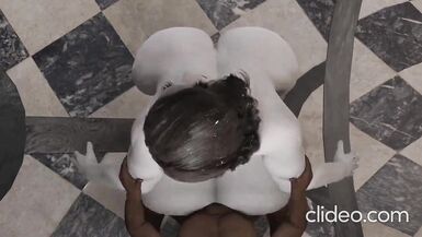 Lady Dimitrescu plays with her BBC daddy - 12 image