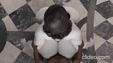Lady Dimitrescu plays with her BBC daddy - 7 image