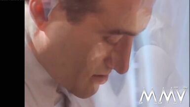 Romantic babe gets fucked in classic video - 10 image