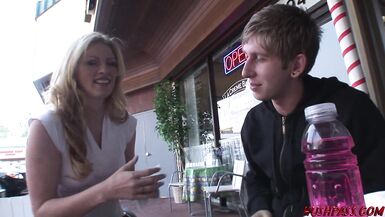 Horny Mom picks up inexperienced guy for a hard fucking