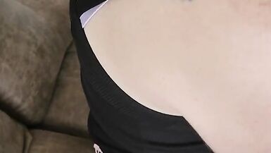 Choking on a hard cock and swallowing a load of cum - Mama_Foxx94 - 3 image