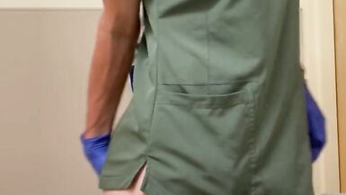 Nurse slut hole stuffed for her work shift - 3 image