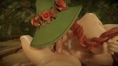 Mirabel Garlick and student 2