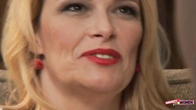 Last night the blonde milf had a wet dream and now she is living it - 3 image
