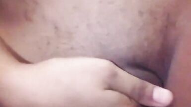 Schoolgirl fucks her pussy hard with a huge dildo - 6 image