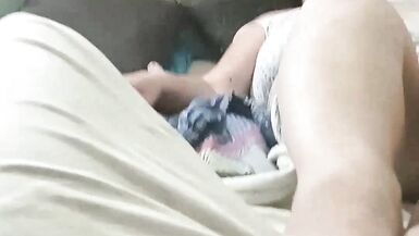 Bww fat lady Footjob for 1 million views ( foot fetish) - 11 image