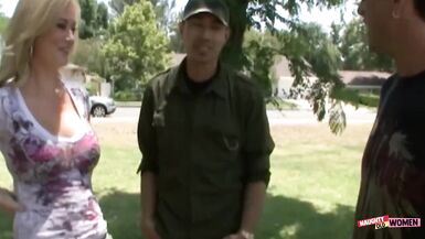 Kinky Country Couple Film Their First Cuckold Scene, Husband Enjoys Himself More Than His Wife