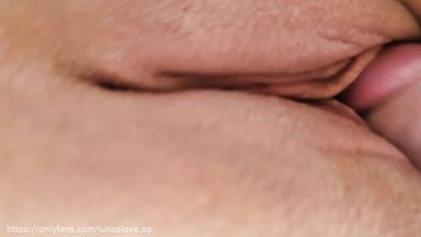 CLOSE-UP! All pussy in thick cum. Fat creampie. Best pussy fuck - 10 image