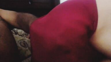 I find my stepmother in her underwear and I masturbate with her giant ass - 12 image