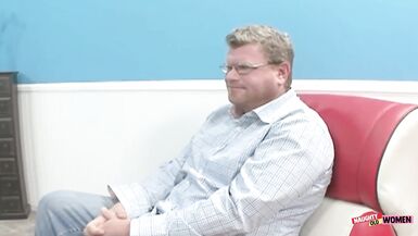 Mature Woman Gets Approval From Her Man to Try a Massive Dong in Her Snatch - 6 image