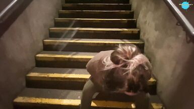 Cracky the street girl finaly gets to suck cock - 5 image