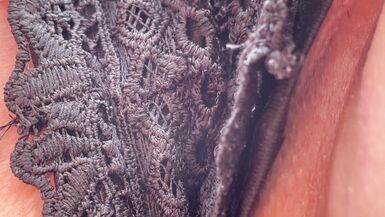 Wife fingered on the terrace - the foreplay - 2 image