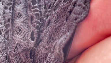 Wife fingered on the terrace - the foreplay - 4 image