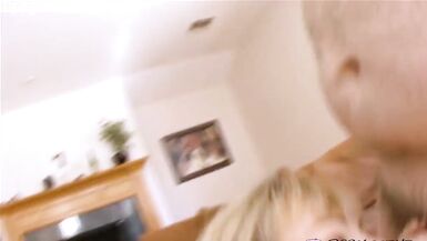 Busty Gonzo tattooed MILF gets fucked in amateur 3some - 6 image