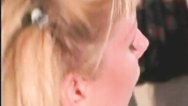 Female Parent teaches girl how to fuck and suck and deal with a load - 11 image