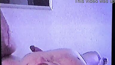 My Hot Dildoing Wife In Pink Swallowing Blow Job! - 8 image