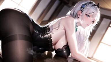 Compliant wives doing hot house chores (with pussy masturbation ASMR sound!) Uncensored Hentai