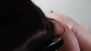 Sucking neighbours cock till he cums in my mouth - 12 image