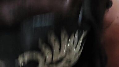 Sucking neighbours cock till he cums in my mouth - 5 image