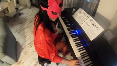 Adventures of Milfycalla Ep 96 First Piano Lesson - 1 image
