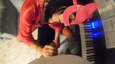 Adventures of Milfycalla Ep 96 First Piano Lesson - 11 image