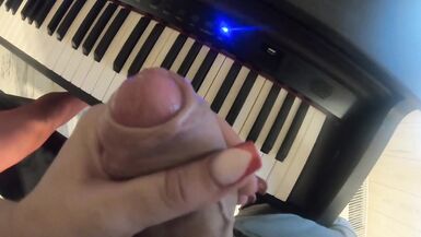 Adventures of Milfycalla Ep 96 First Piano Lesson - 14 image