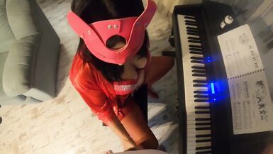 Adventures of Milfycalla Ep 96 First Piano Lesson - 4 image
