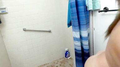 Fresh From the Shower to Ride Big Dick with Some Anal - PAWG MILF Paloma Amor - 2 image